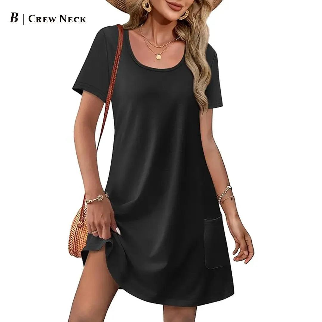 Special Sale♥️Summer Dress Dresses for Women 2026 Casual Summer V Neck Wedding Guest Dress Short Sleeve Fashion Beach Vacation Clothes